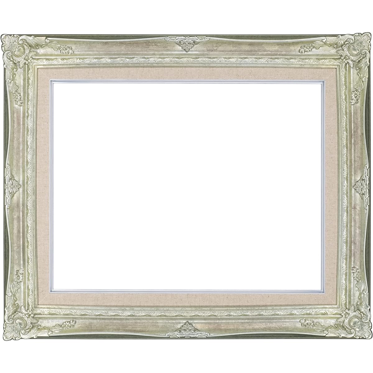 Large Oil Painting Frame 9232N Acrylic Specifications with Wall Hook (F3, Silver)