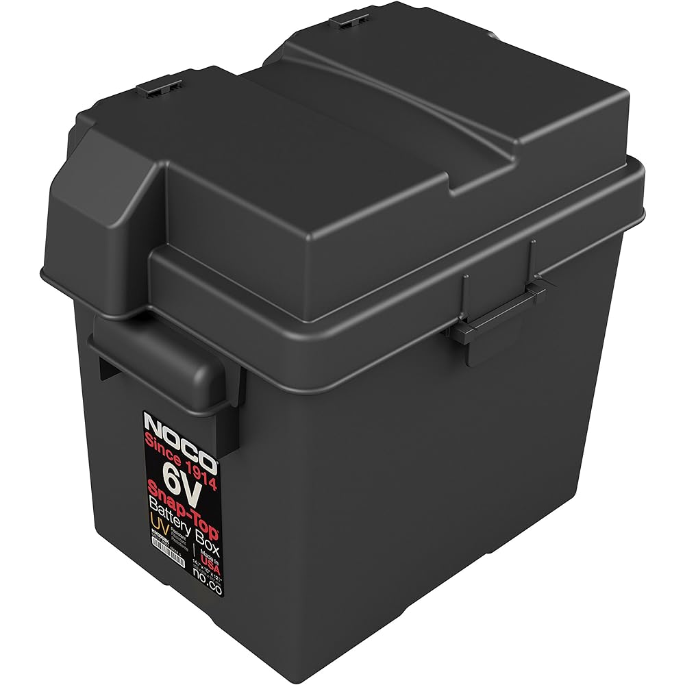 NOCO Group SNAP-TOP Battery Box for Motor, Marine, RV Battery HM306BK