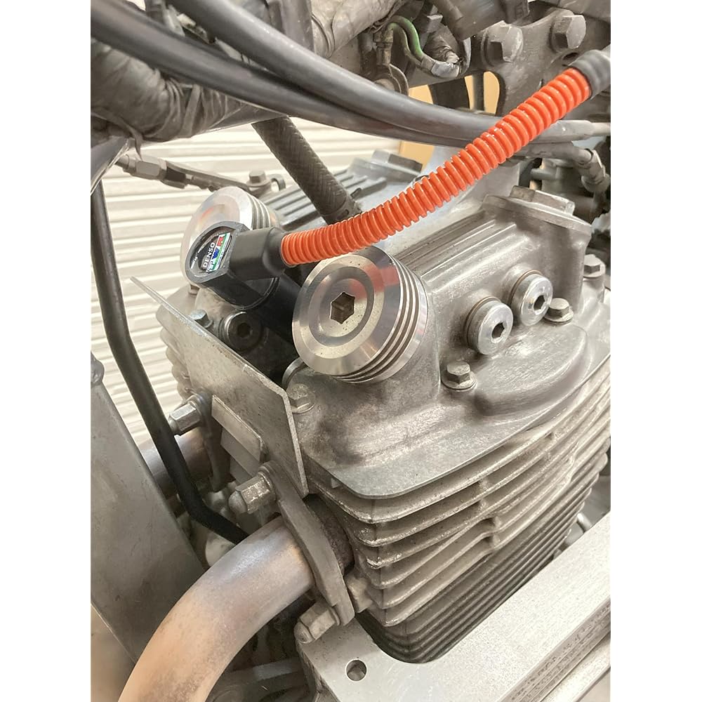 TWR PRODUCTS GB250 Clubman MC10 Direct Ignition Reinforced Plug Cap Orange Red