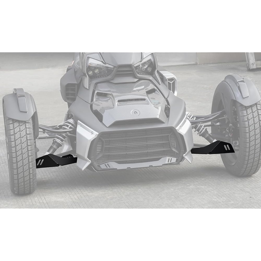 Aluminum Front Splash Guard Protector CAN-am Ryker Sautvs Black A Arm Protector CAN-am Ryker For all model accessories (2 points exchange#219400863)