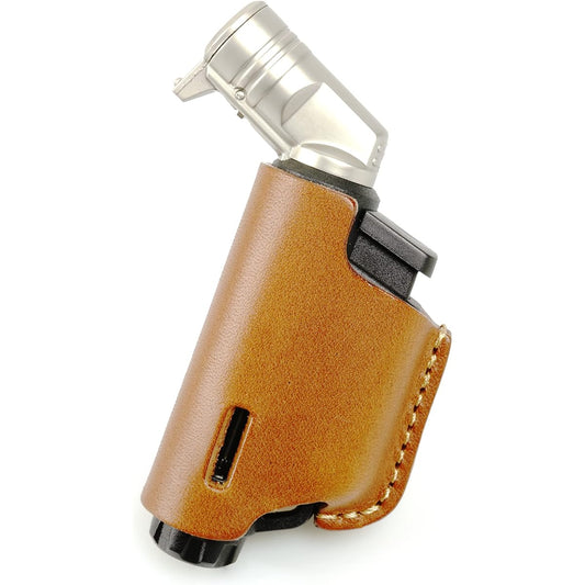 Leather Chaya SOTO Microtorch Active Compact Case Protective Case Leather ST-485 ST-486 Shinfuji Burner Lighter Case Genuine Leather Cowhide Barbecue Made in Japan Case only for sale.