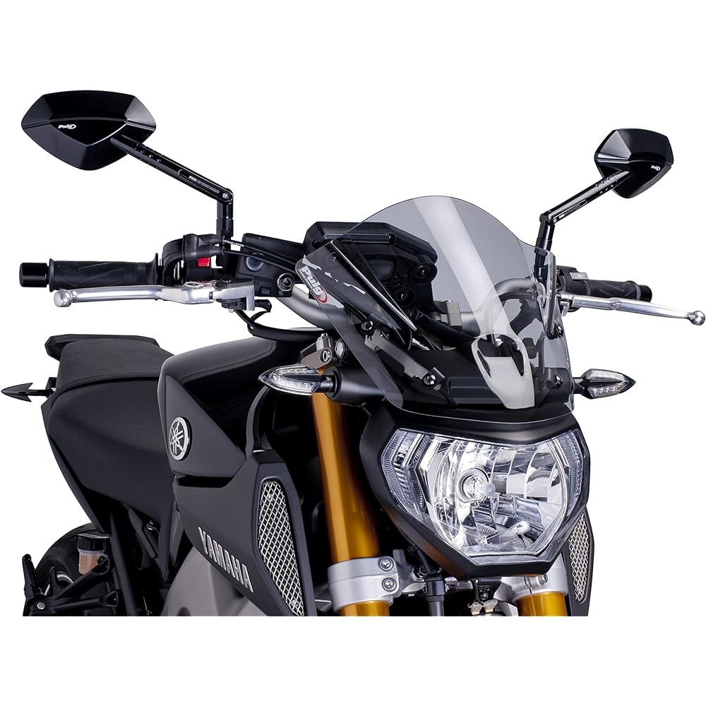 New Generation Short [Smoke] YAMAHA MT-09 (13-15) MT09 Pouch screen cowl 6859H