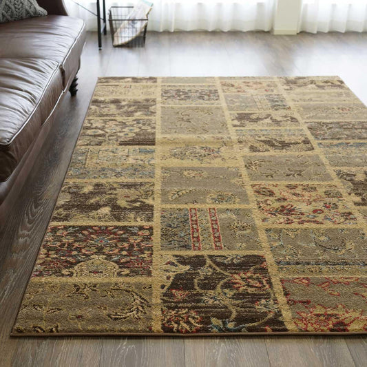 Sayan Sayan Antique Rug Carpet Old Style II 200x250 3 Tatami Brown