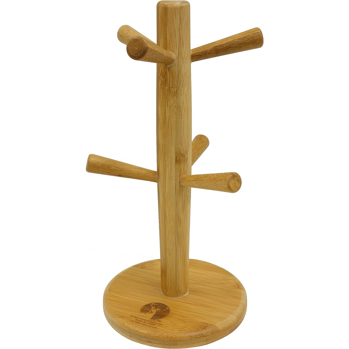 CAPTAIN STAG Bamboo Tableware Mug Mug Tree 6 Hooks TAKE-WARE UP-2569