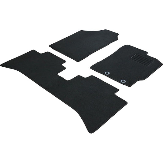 Fenice Car Mat Floor Mat Domestic Production (Toyota Aqua NHP10 NHP10H) <Late Model> Black Non-Slip Shape Resistant to Slip Car Mat (Car Parts Specialty Store)