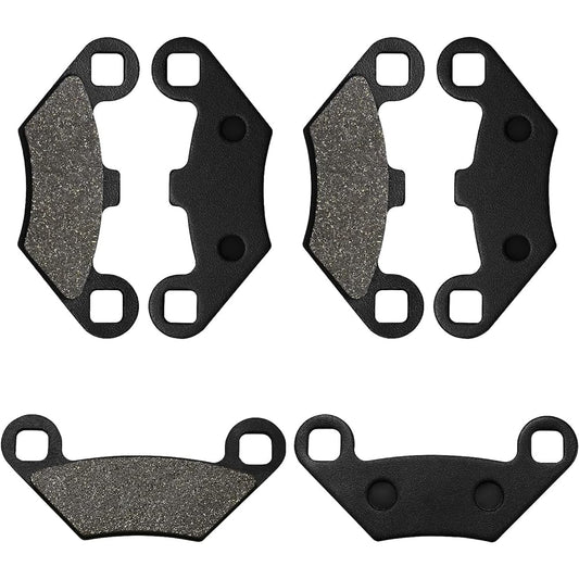 Brake Pads Front and Rear Compatible with Polaris Sportsman 570 EFI 2011-2018 / Forest Tracker 570 2015 / Sportsman 800 EFI 2010-2013
