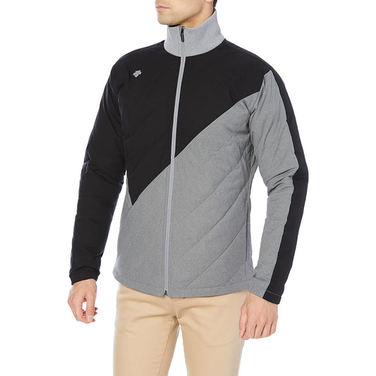 [DESCENTE] 21 Autumn/Winter Model Golf Blouson Green Down Jacket Switchable Stretch Water Repellent Heat Retention DGMSJK05 Men's