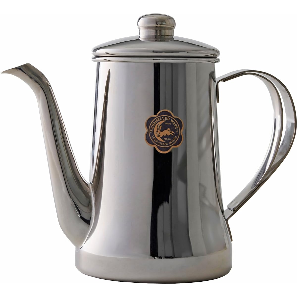 Tsukitojirushi stainless steel slim pot 0.7L mirror