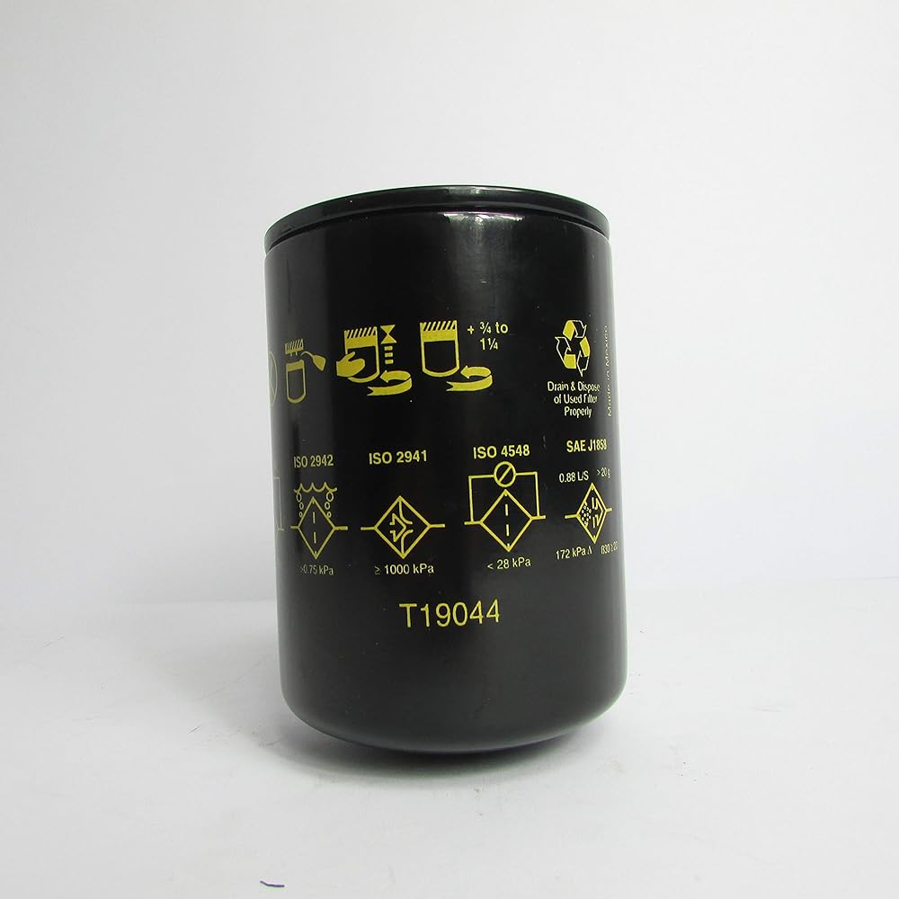 JOHN DEERE EQUIPMENT Oil Filter #T19044 (2 packs)