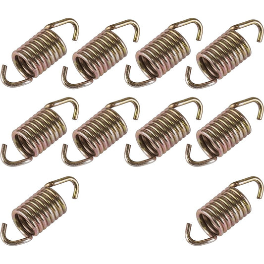 Caltric exhaust muffler tube pipe spring 10 times Polaris 3081078 7041687 7042031