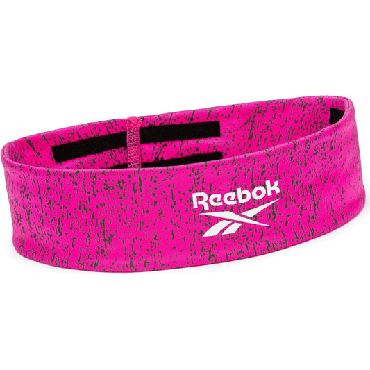Reebok Hair Band Headband Sports Black Gray Pink Unisex Exercise Running Sweatband Hair Clip Lightweight RAYG-13201