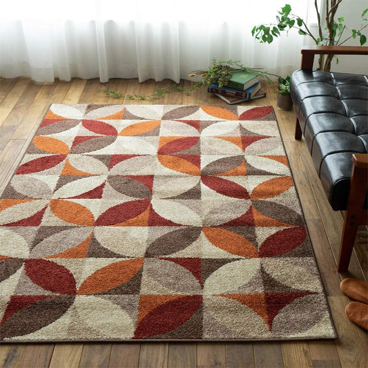 Sayan Sayan Geometric Cloisonné Pattern Blue Men Rug Carpet 200x250 3 Tatami Red Egyptian