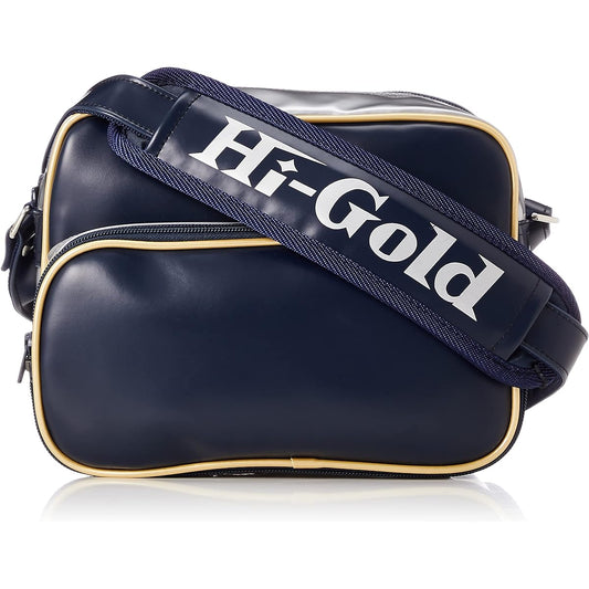 HI-GOLD Miniature Shoulder Bag HB-88 Navy x Silver