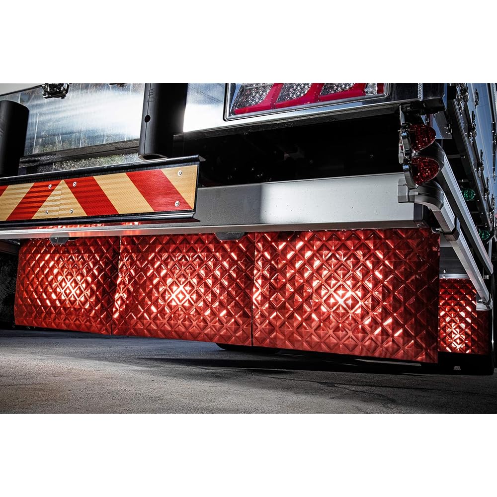 Miyabi Ginro Truck Mudguard 500x600 Red DR-GIR500600