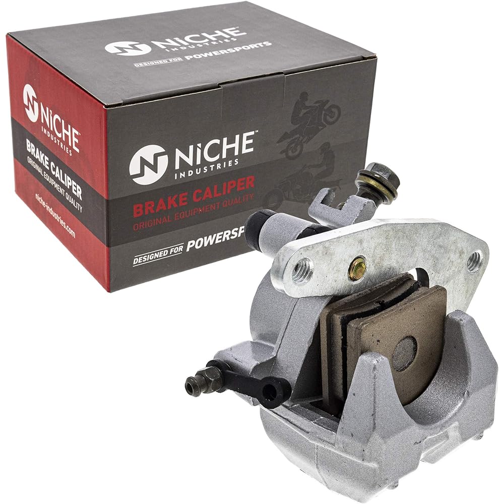 NICHE Brake Caliper Pads for Yamaha Raptor Warrior Big Bear Bruin Grizzly 350 400 450 4WV-2580U-10-00 5LP-2580T-00-00