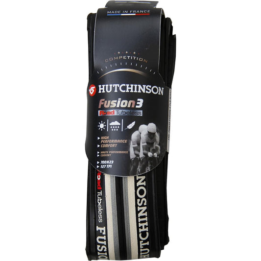 Hutchinson Fusion 3 Tubeless 700×23 Black Gray White 8011-PV523451