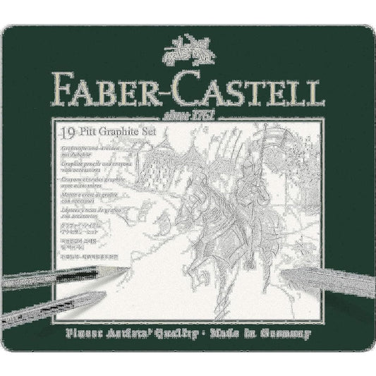 Faber-Castell Pit Graphite Set 112973 [Genuine Japanese Product]