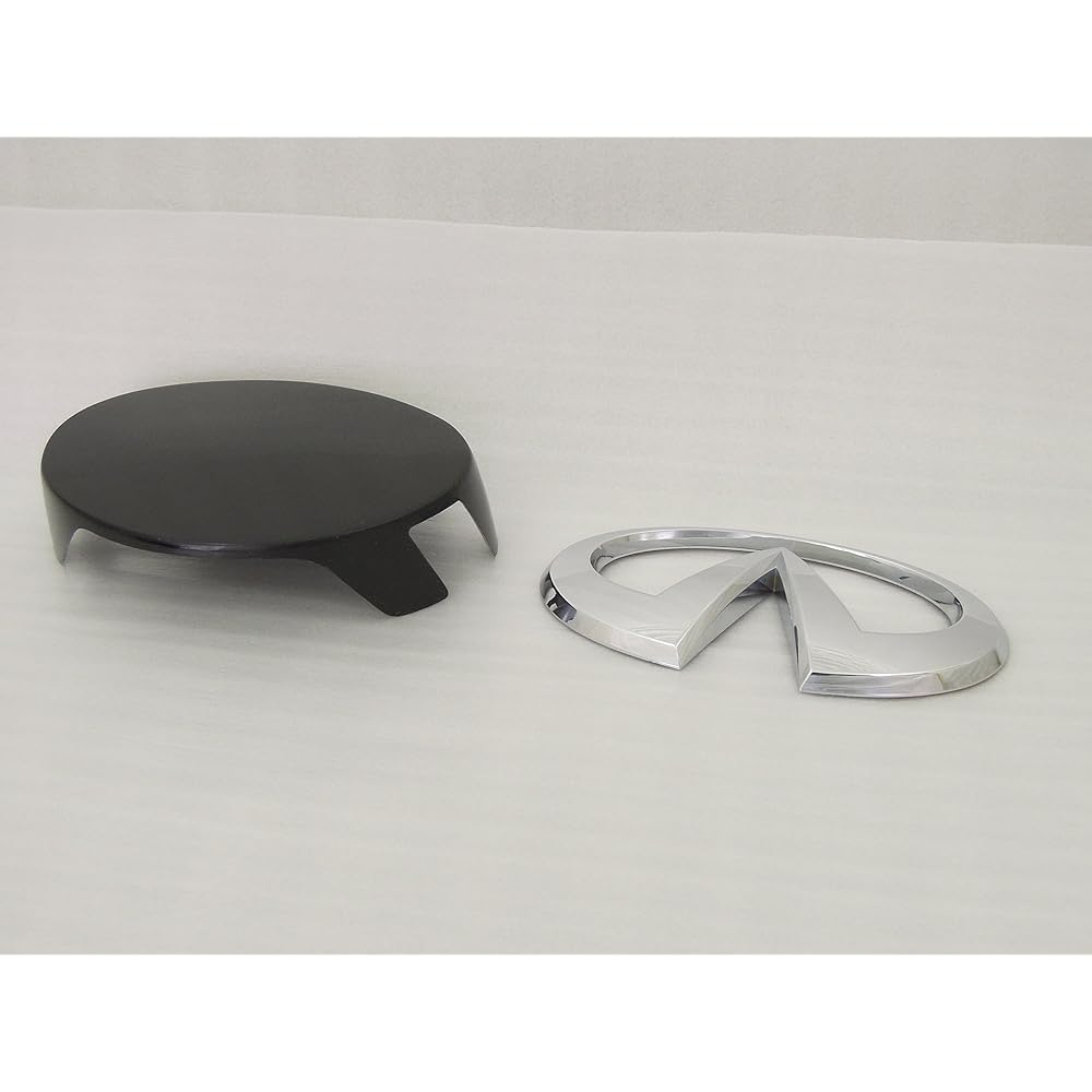 INFINITI [Genuinely imported front grill emblem with pedestal] Easy installation, no processing required AMS Nissan Elgrand E51 Mid-term Highway Star EXP emblem grill mount 1N04190