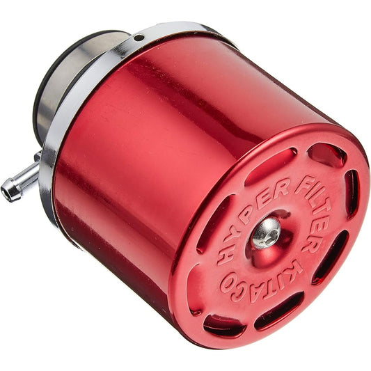 Kitaco 515-7000130 Hyper Filter (?1.4 inches (35 mm) Straight), Universal, Red Anodized