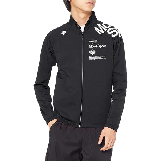 [DESCENTE] 20 Fall/Winter Model Dry Transfer Stand Jacket DMMQJF10 Men's Training Wear Sportswear Jersey Stand Collar Sweat Absorbent Quick Drying Stretch Warm Windproof Gym Running DMMQJF10