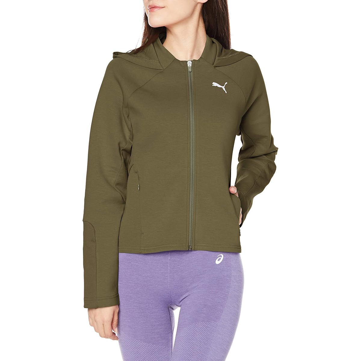 [PUMA] Jacket EVOSTRIPE Hooded Jacket Women's 585224