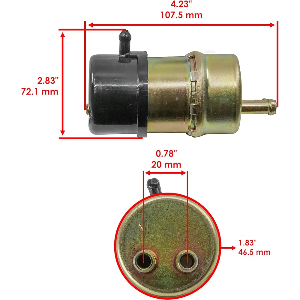 Caltric fuel pump Honda VT1100C2 VT-1100C2 Shadow Sabere 1100 2000-2007