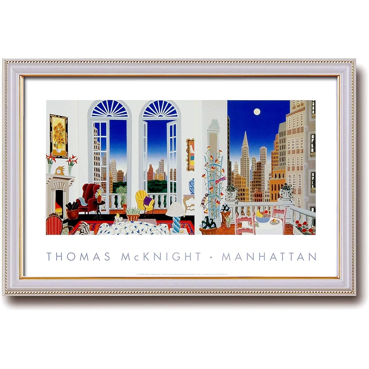 Thomas McKnight Wide Poster Frame Manhattan 18461