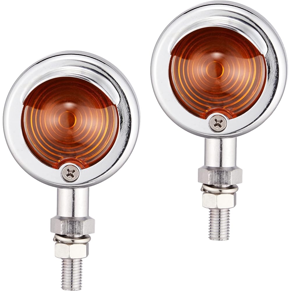 KITACO Bread Turn Signal Set (2 Blades) General Purpose Orange/Double Ball 103-80-0500-10