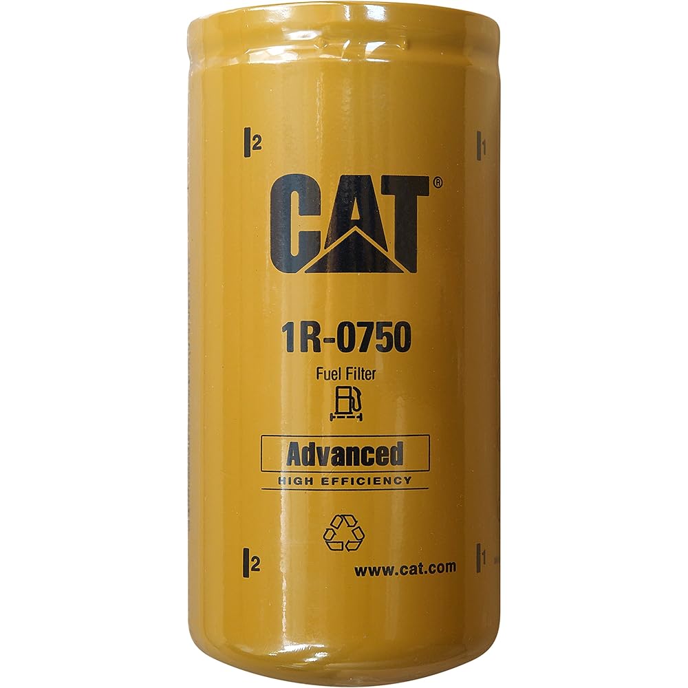 Caterpillar 1R-0750 Advanced High Efficiency Fuel Filter Multipack (Pack of 2)