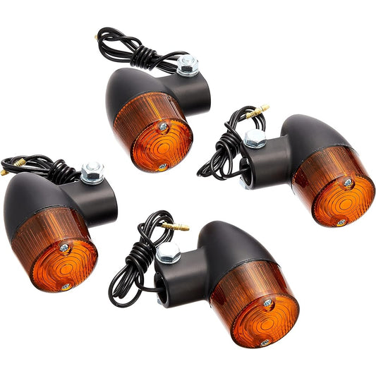 KITACO Turn Signal Kit Rocket Mini Monkey/Gorilla Black/Amber 830-0402110