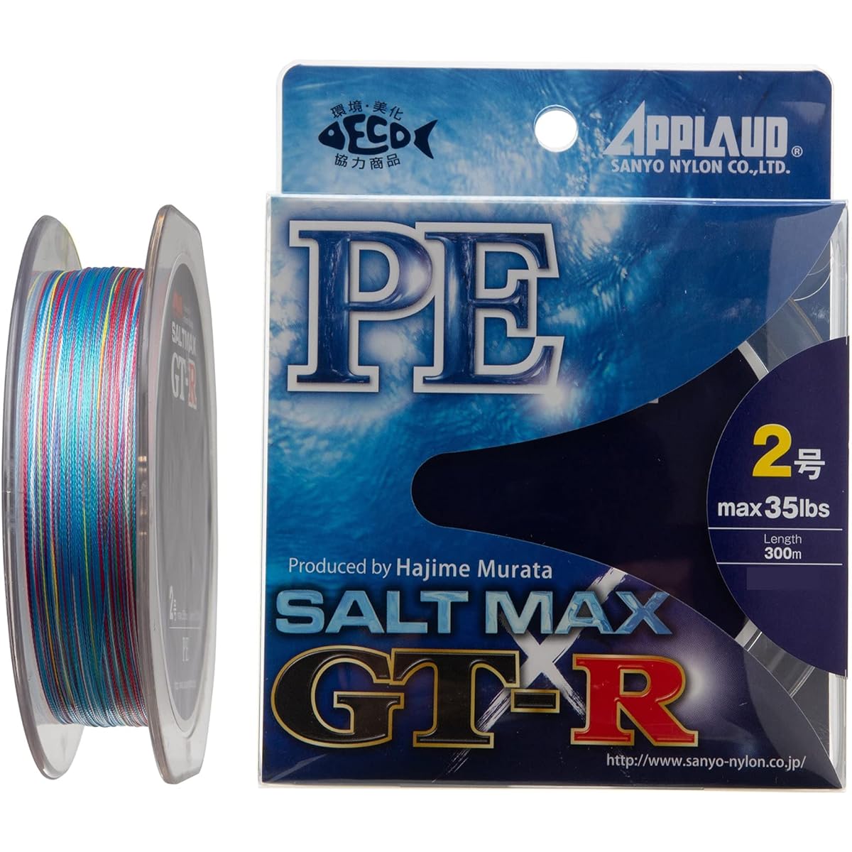 SANYO Nylon Line APPLAUD SALTMAX GT-R PE 300m