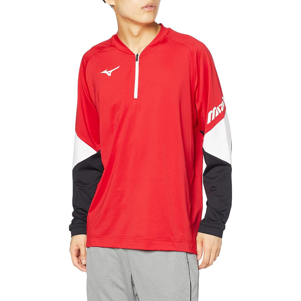 [Mizuno] Tennis Wear Light Sweatshirt Half Zip 62JC0510
