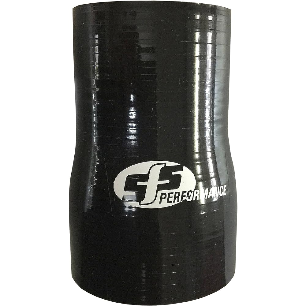 SFS Different Diameter Silicone Hose Reducer Hose 60-70mm Inner Diameter Black SR60-70BK