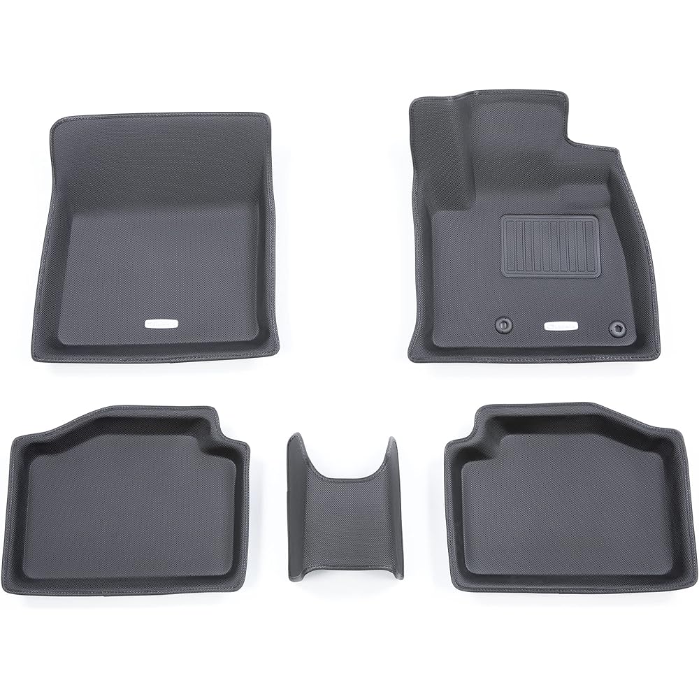 Clazzio Floor Mat 3D Type Set for 1 Note E13 R3/1~/Aura FE13 R3/8~ 2WD Car NEW Rubber Type Black EN-5286 [5EENB5286K]