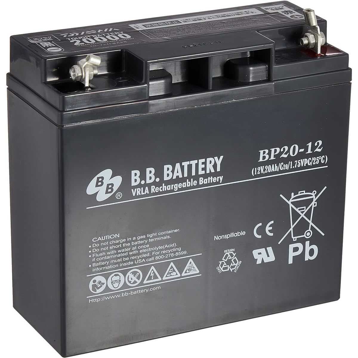 DAIWA Tough Battery 20000C Compatible with All Fish Species 070102