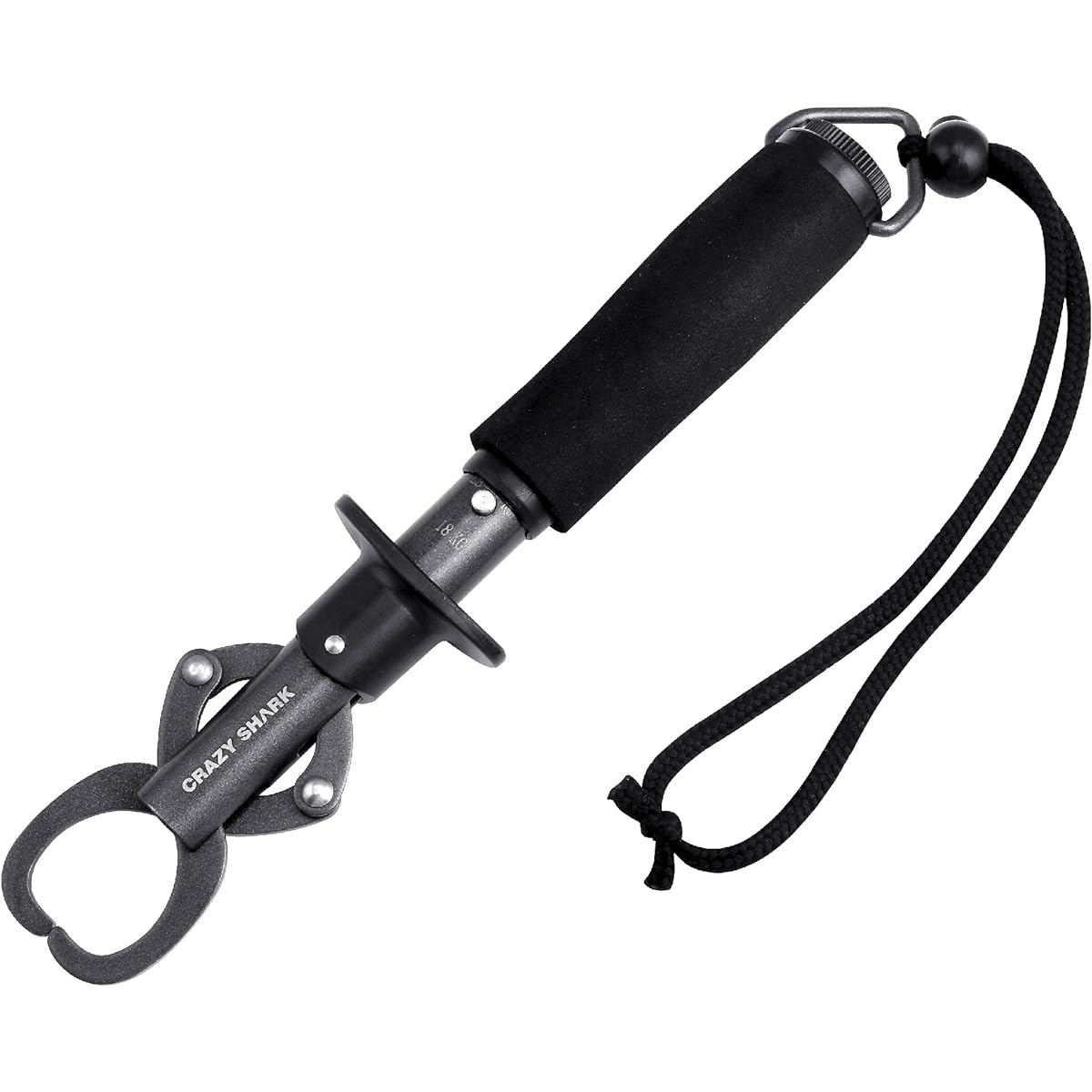 CRAZY SHARK Fish Grip, Fish Catcher, Fish Grip, Lightweight Fish Gripper, Stainless Steel, Multifunctional Tool, Convenient to Carry