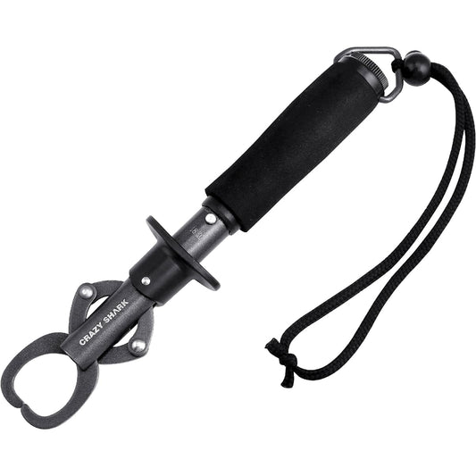 CRAZY SHARK Fish Grip, Fish Catcher, Fish Grip, Lightweight Fish Gripper, Stainless Steel, Multifunctional Tool, Convenient to Carry