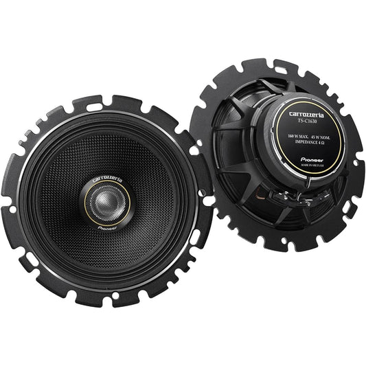 Pioneer Speaker TS-C1630 16cm Custom Fit Speaker Separate 2 Way High Resolution Compatible Carrozzeria