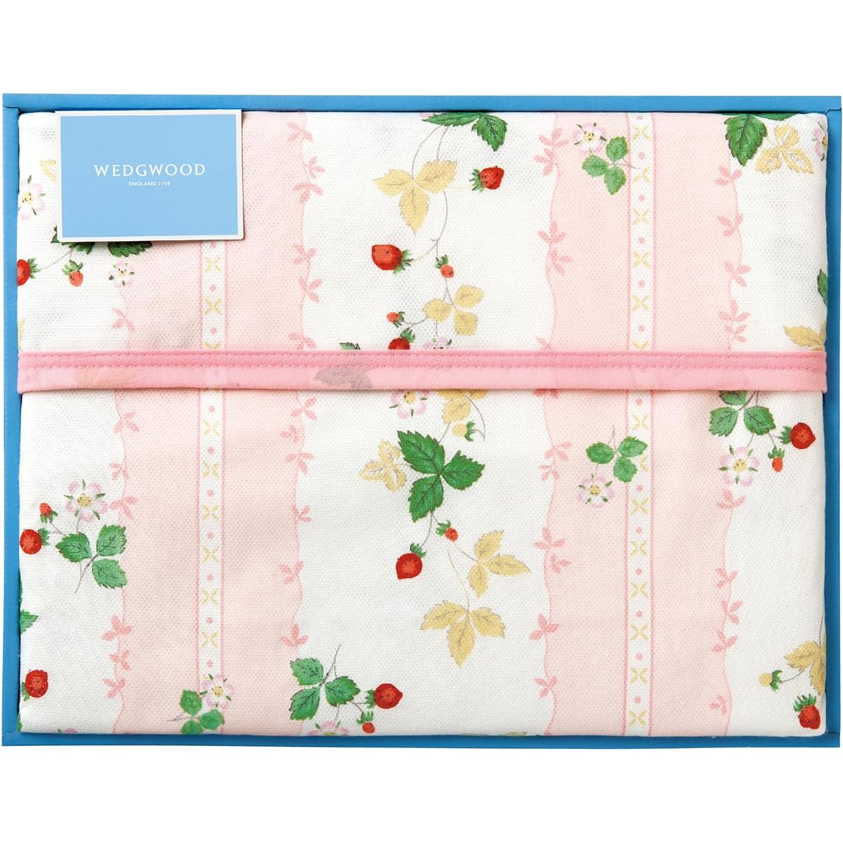Nishikawa Cotton Blanket (Fuzz Part) Single Gift Washable (Uses Net) Wedgwood Wild Strawberry Pink FQ82601011
