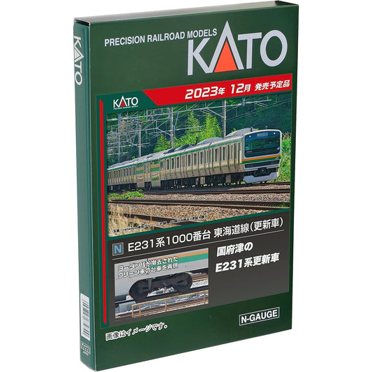KATO N Gauge E231 Series 1000 Tokaido Line Updated Car Basic Set 4 Cars 10-1784 Railway Model Train