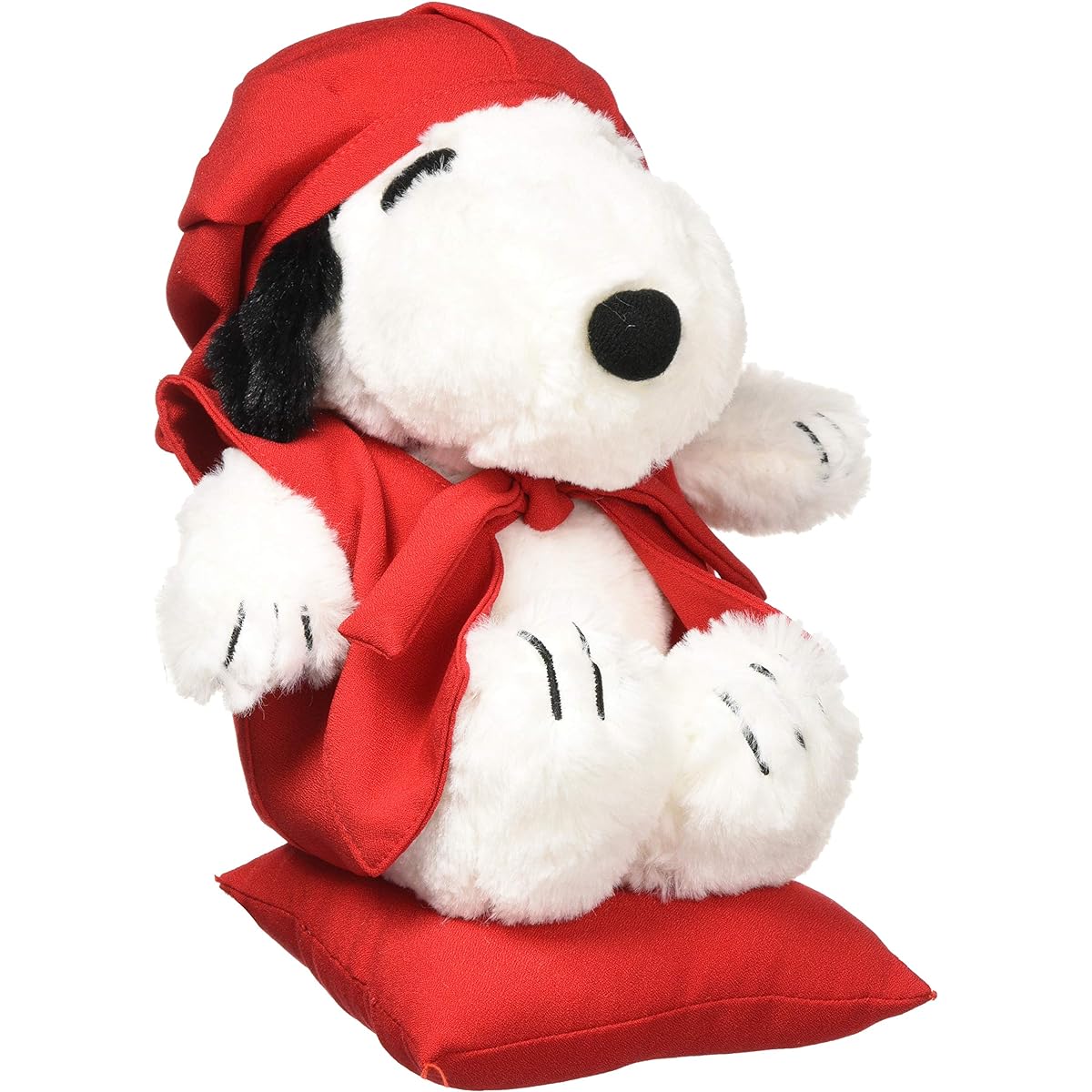 [With stuffed animal! ] For celebrating your 60th birthday! Red Chanchanko & Hat Snoopy Set (Small) *kanreki-dollset-snoopy-hp