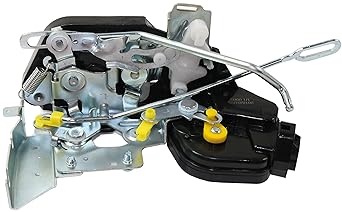 EVAN FISCHER Front, driver's seat, passenger side door lock actuator 2003-2008 HYUNDAI TIBURON integrated latch an integrated latch a sembris