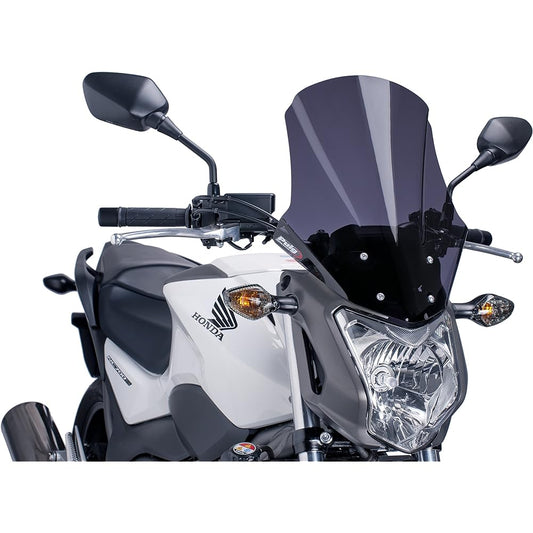 Puig 6361 °F Touring Windscreen, Dark Smoke, Medium by Puig
