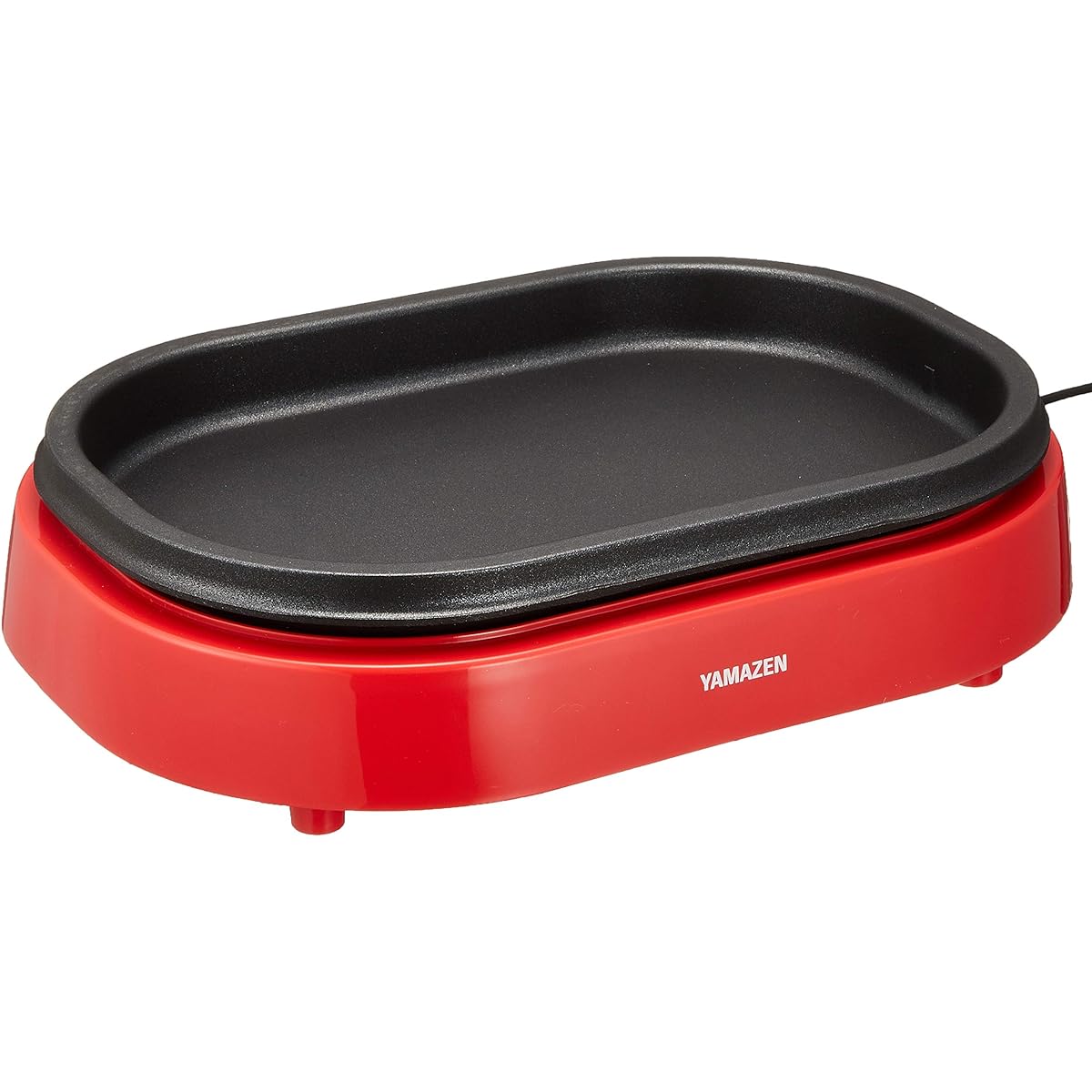 [Yamazen] Mini Hot Plate for Single Person Red YHD-700(R) [Manufacturer's Warranty 1 Year]