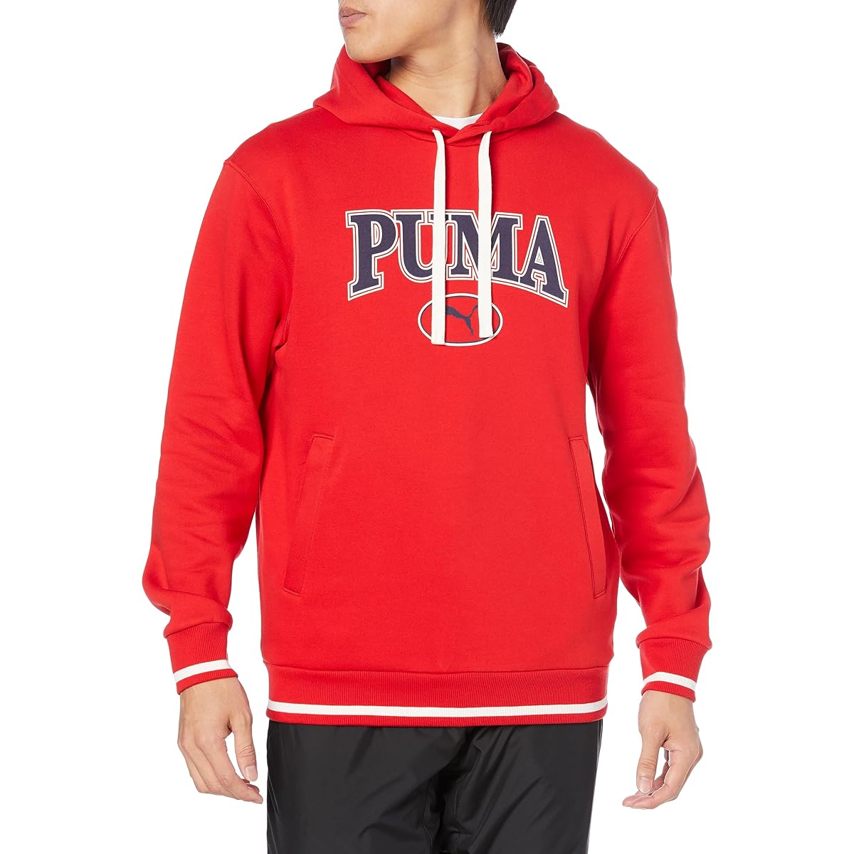 [PUMA] Fleece-lined Parka SQUAD Hoodie Sweatshirt FL 678401 Men's
