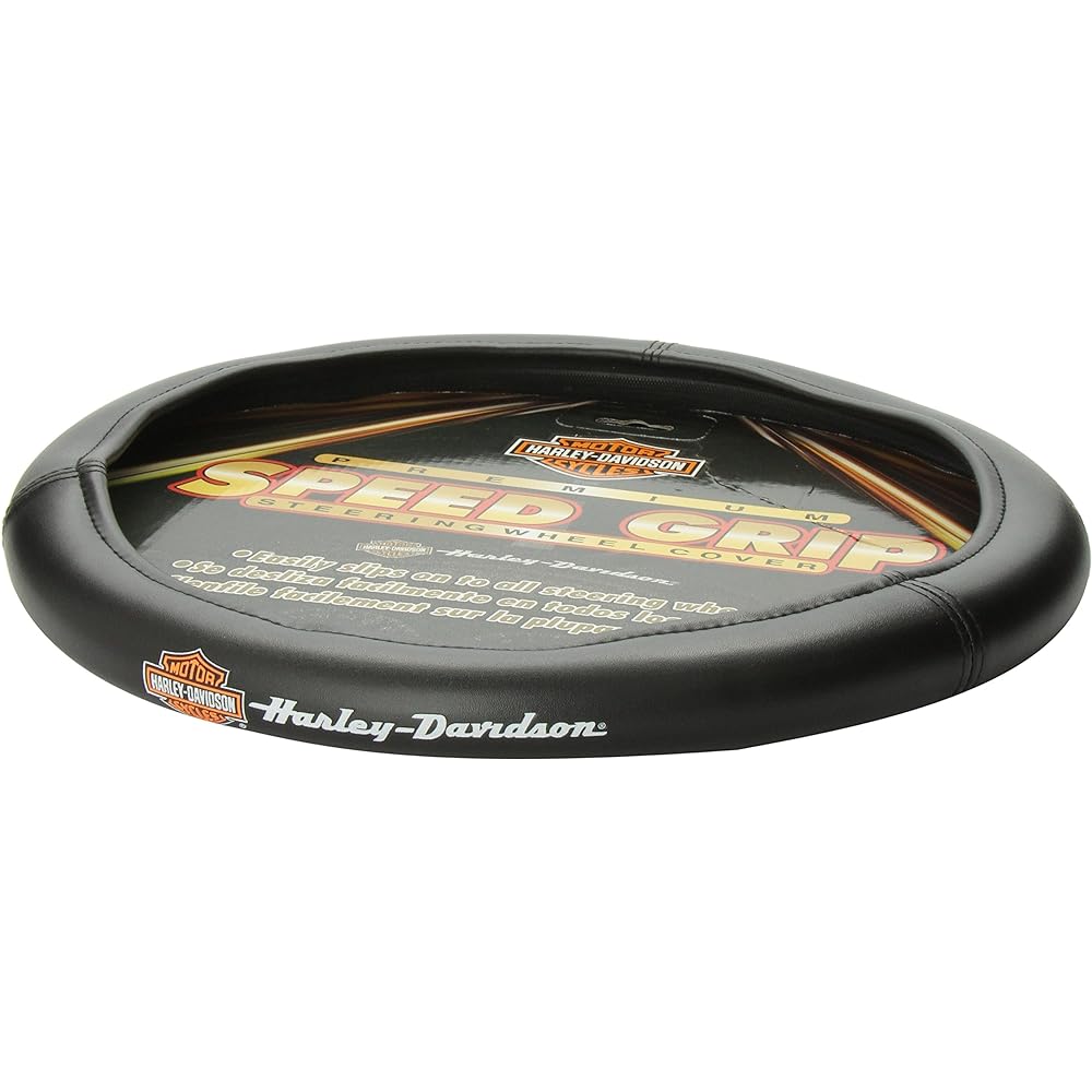 Plasticolor 006393 Black Tairing Wheel Cover (Harley Speed Grip)