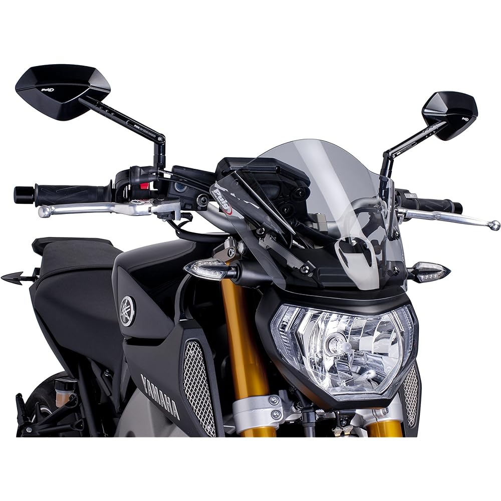 NEW GENERATION SHORT [SMOKE] YAMAHA MT-09(13-15) MT09 Pooch Screen Cowl 6859H
