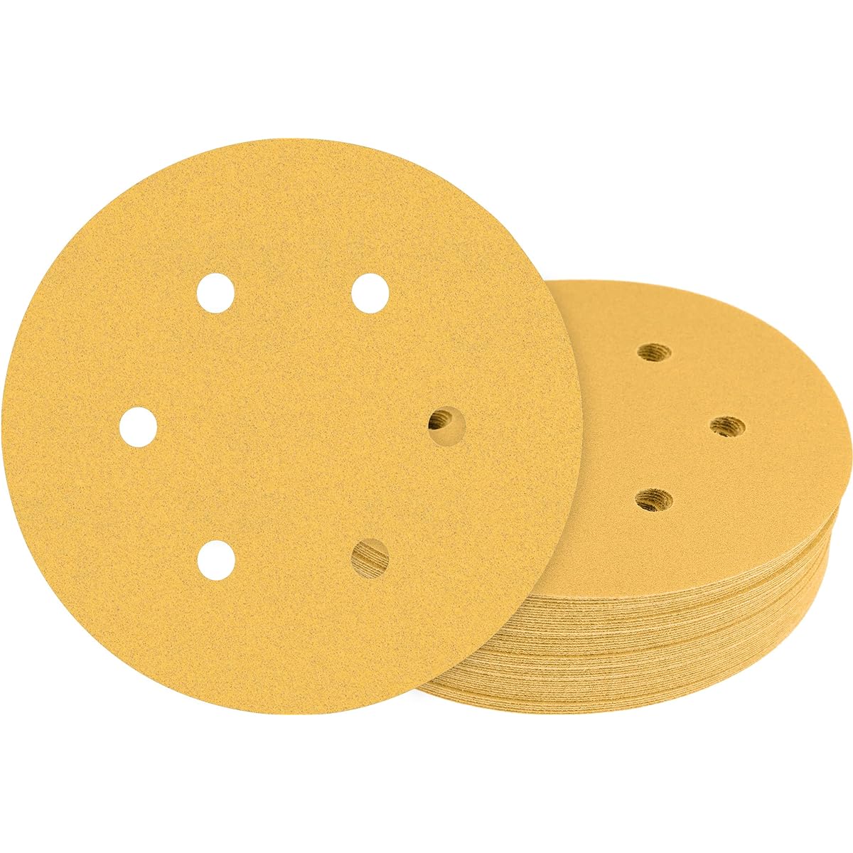 EXPERT C470 Sandpaper 6 Holes for Bosch Professional 50x Random Orbital Sander (Painted Wood, Hardwood, Disc Diameter 150 mm, Grain Size # 120, Accessories Random Orbital Sander)