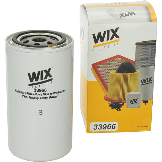 WIX Filter -33966 Highly durable spin -on fuel filter 1 pack