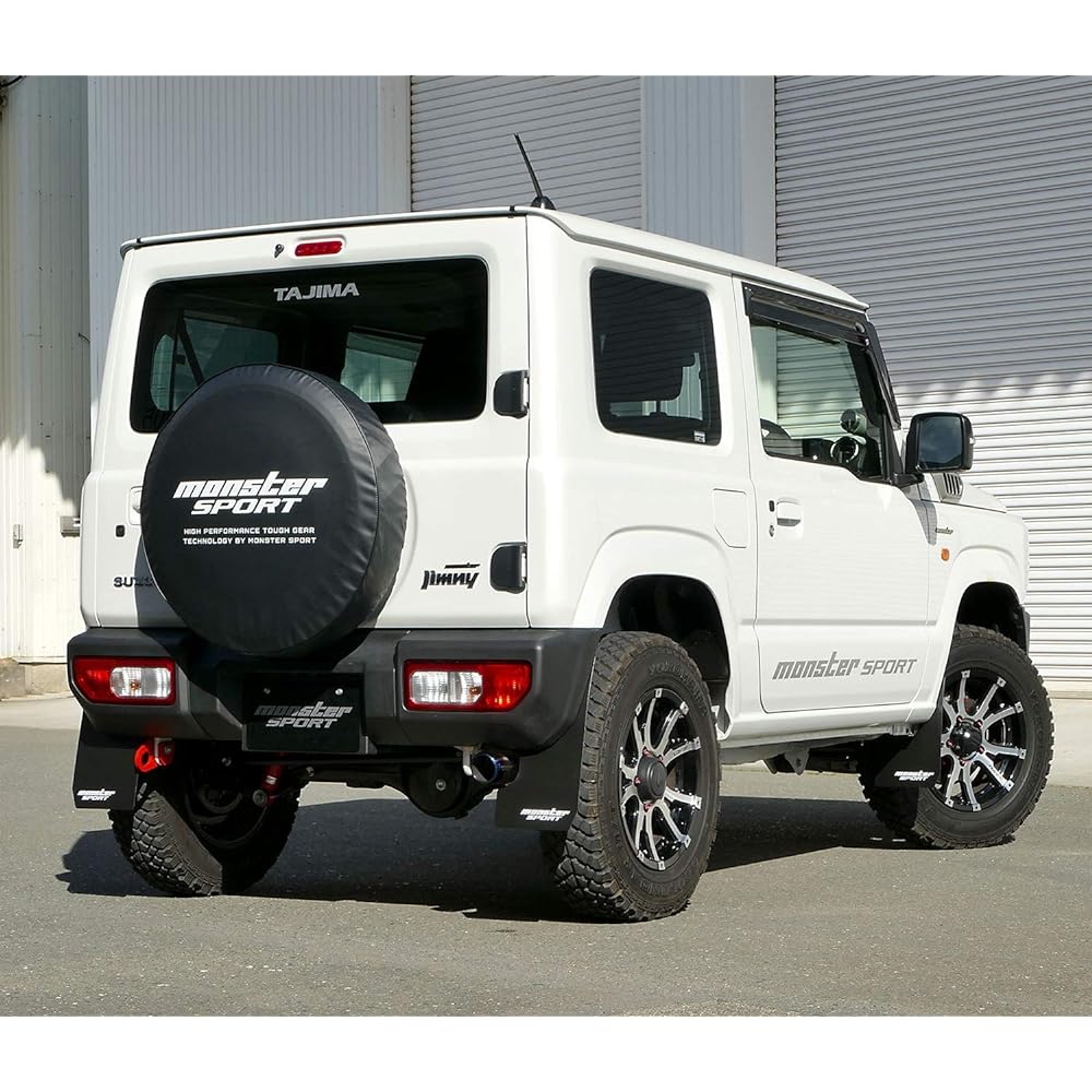 MONSTER SPORT Mud Flap Set Black Jimny [JB64W] 787500-5500MK